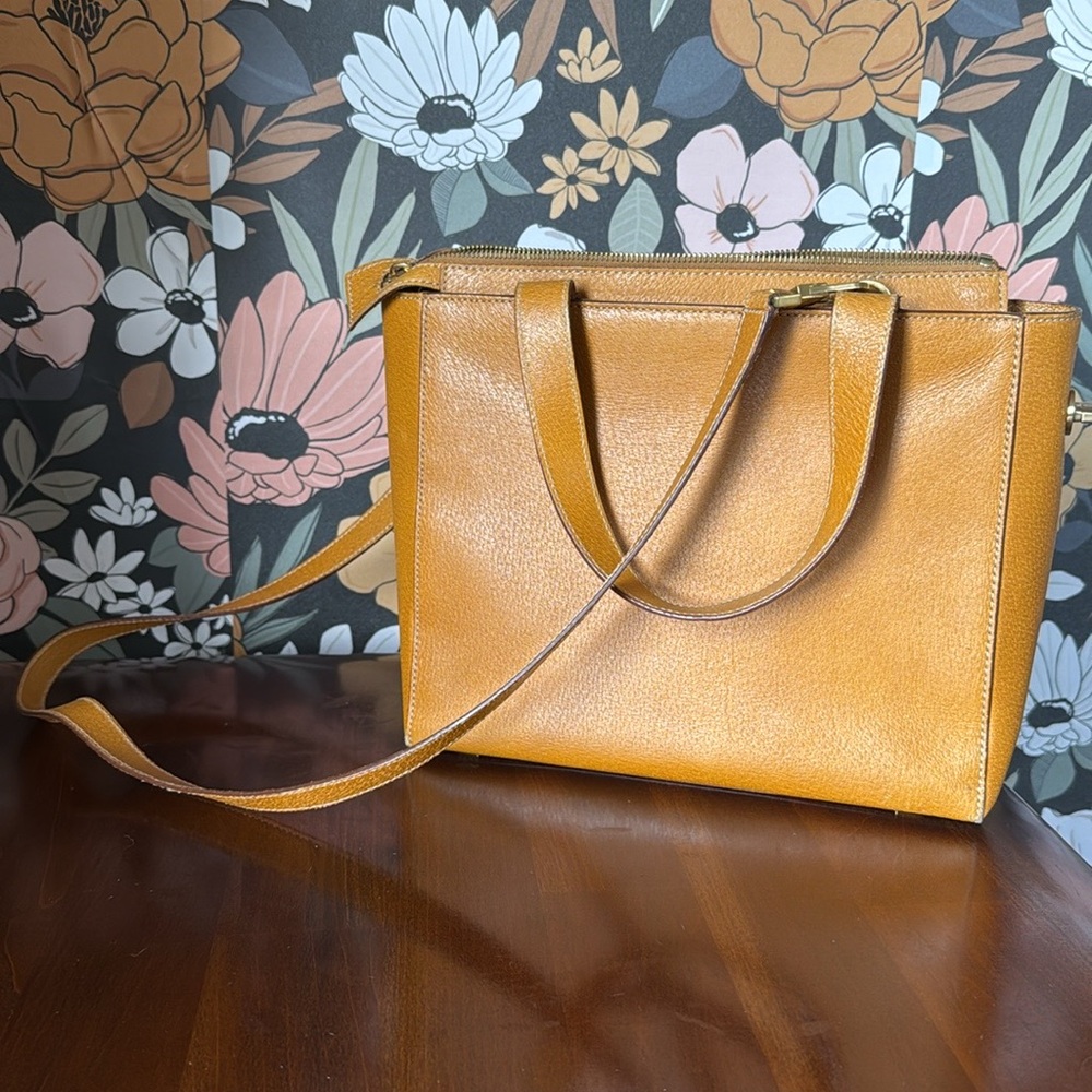 Celine Leather 2 Way Tote - Picture 3 of 8